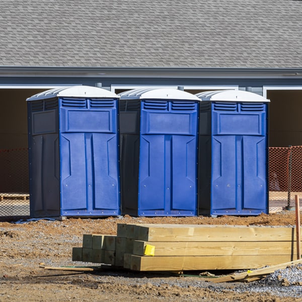 can i customize the exterior of the portable restrooms with my event logo or branding in Trementina